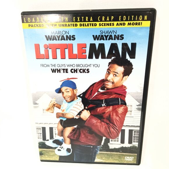 Little Man DVD Comedy Loaded With Extra Crap Edition Packed With Unrated Deleted - Picture 1 of 1